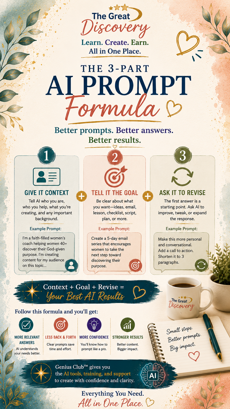 Get CLEAR AI Prompt Formula For Best Results