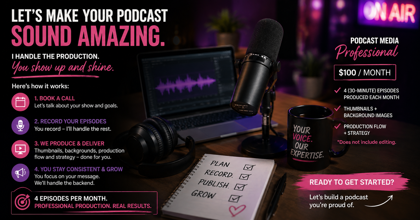 Learn About Podcast Production