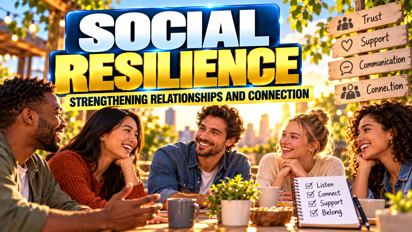 Social Resilience: Strengthening Relationships and Connection