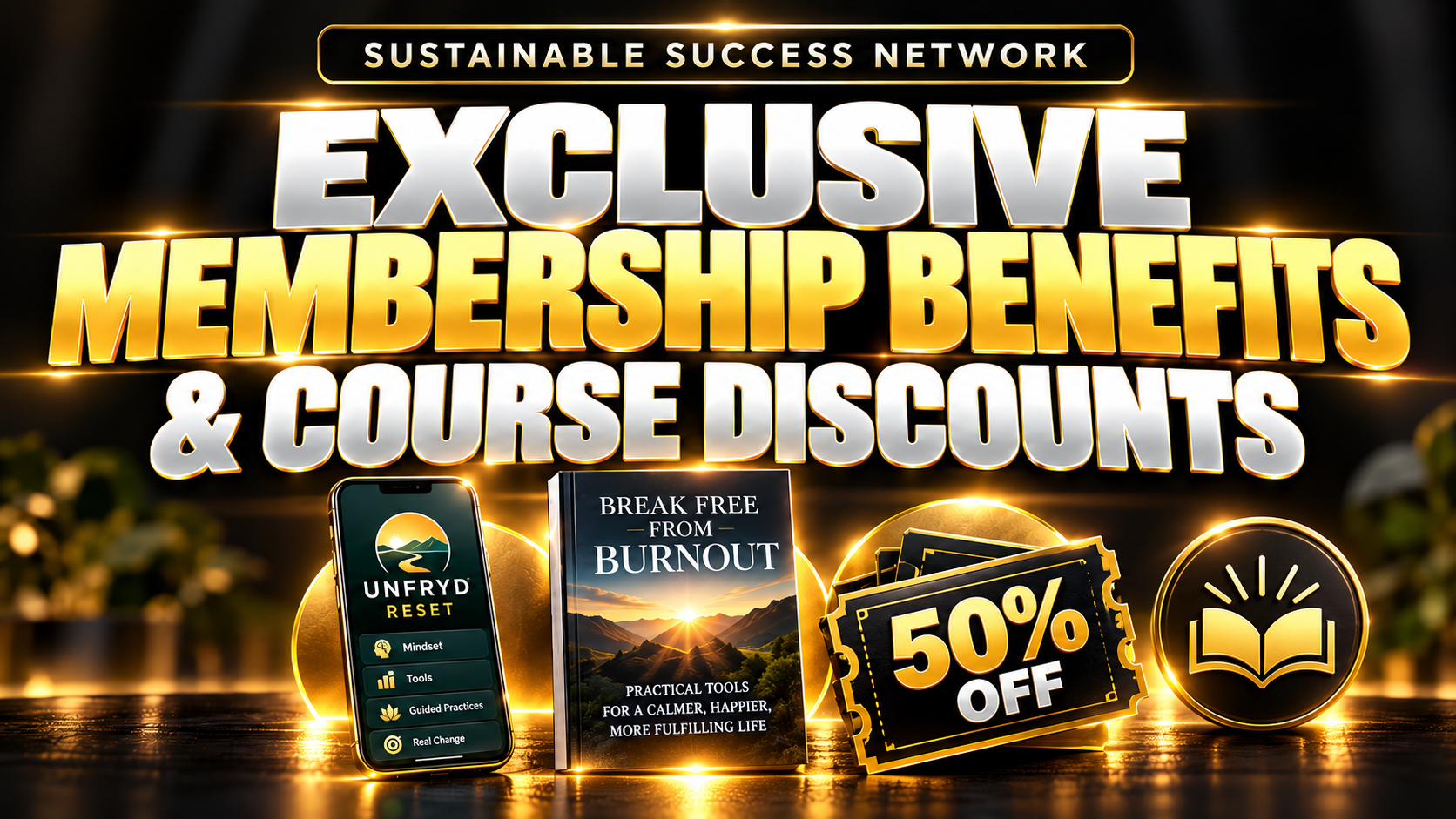 Your Exclusive Membership Benefits & Course Discounts