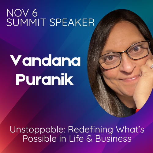 Nov 6 Speaker Spotlight: Vandana Puranik