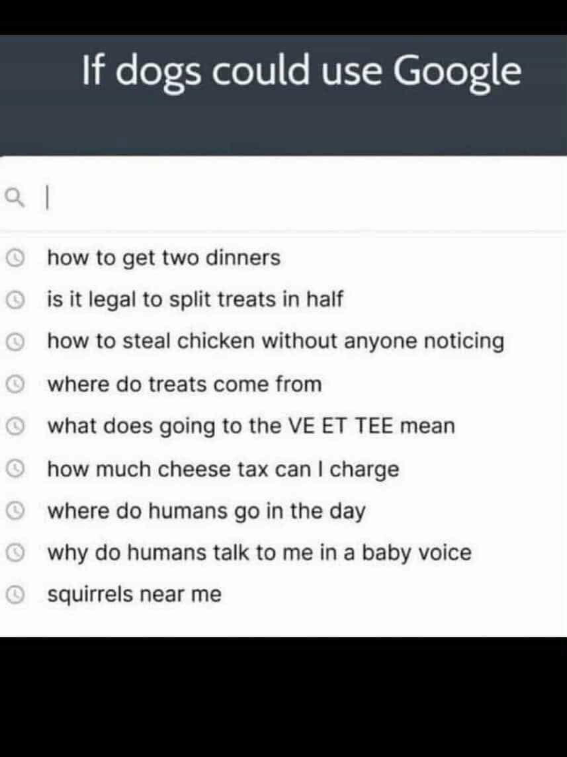 If Pets Could Use Google