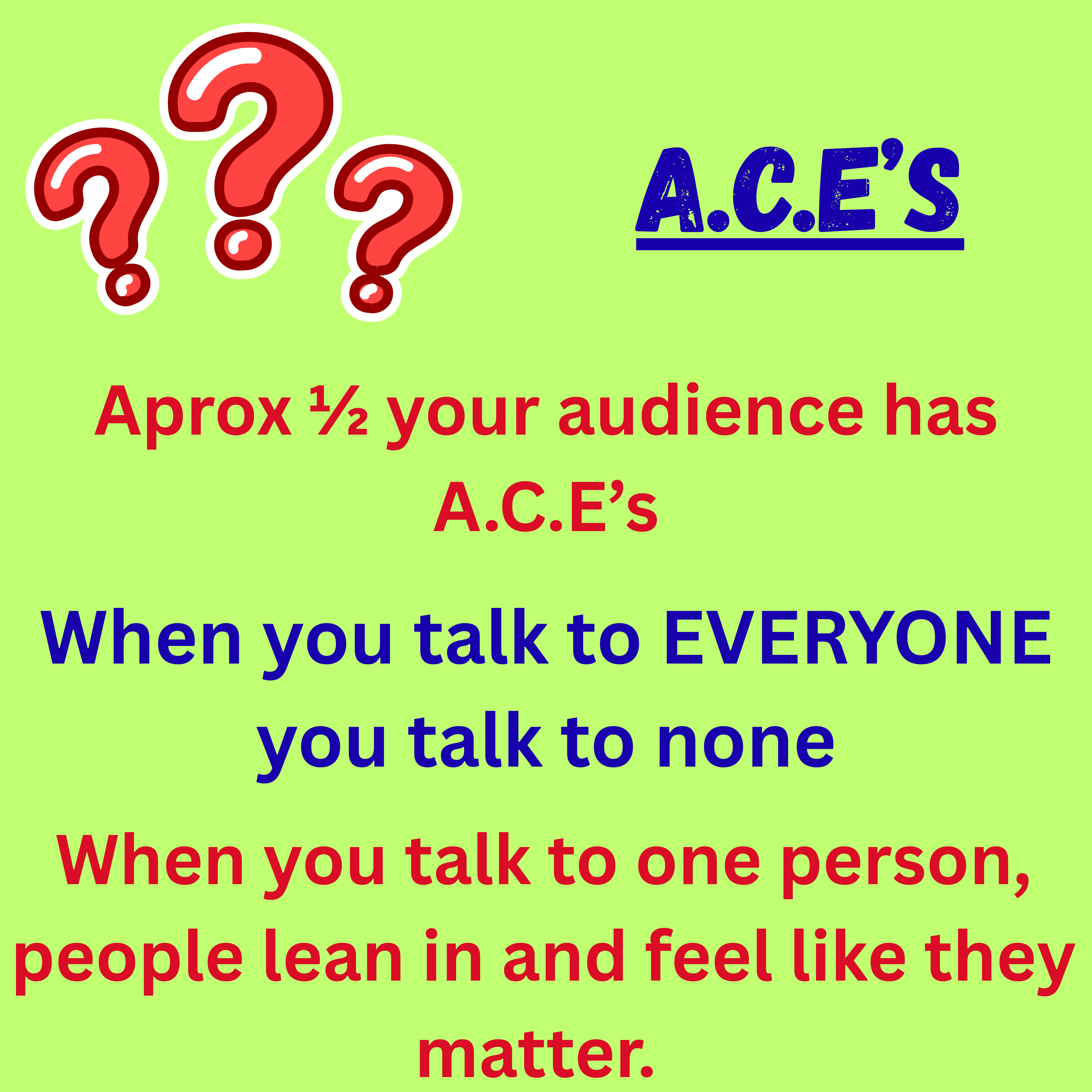 A.C.E's