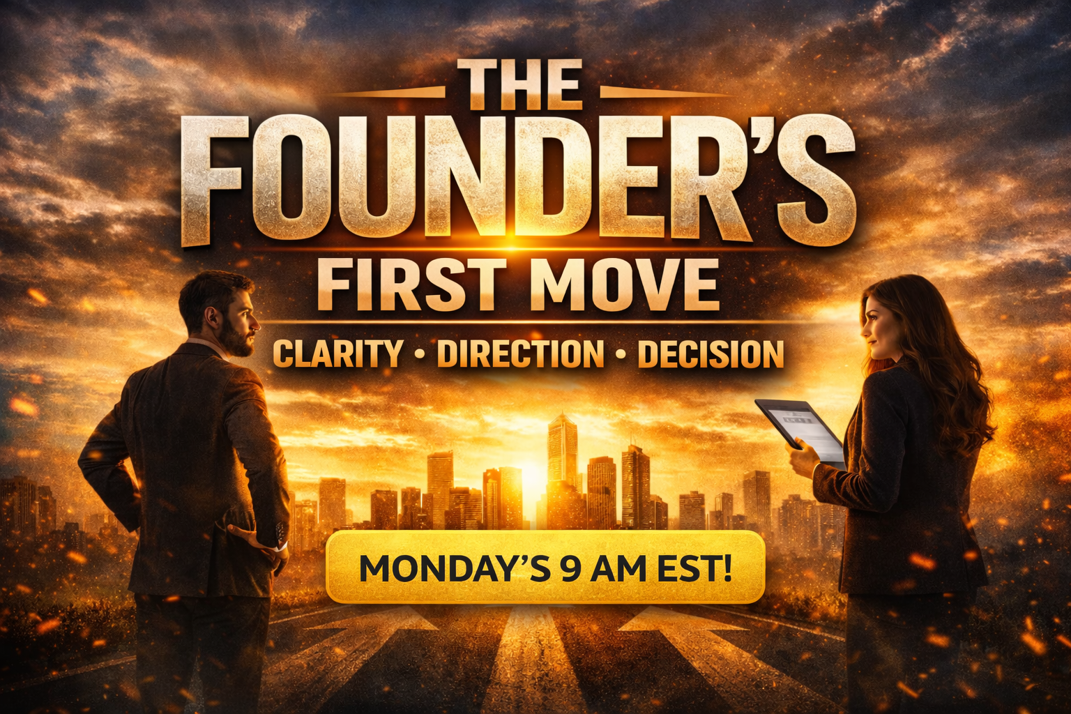 Founder's First Move. 
