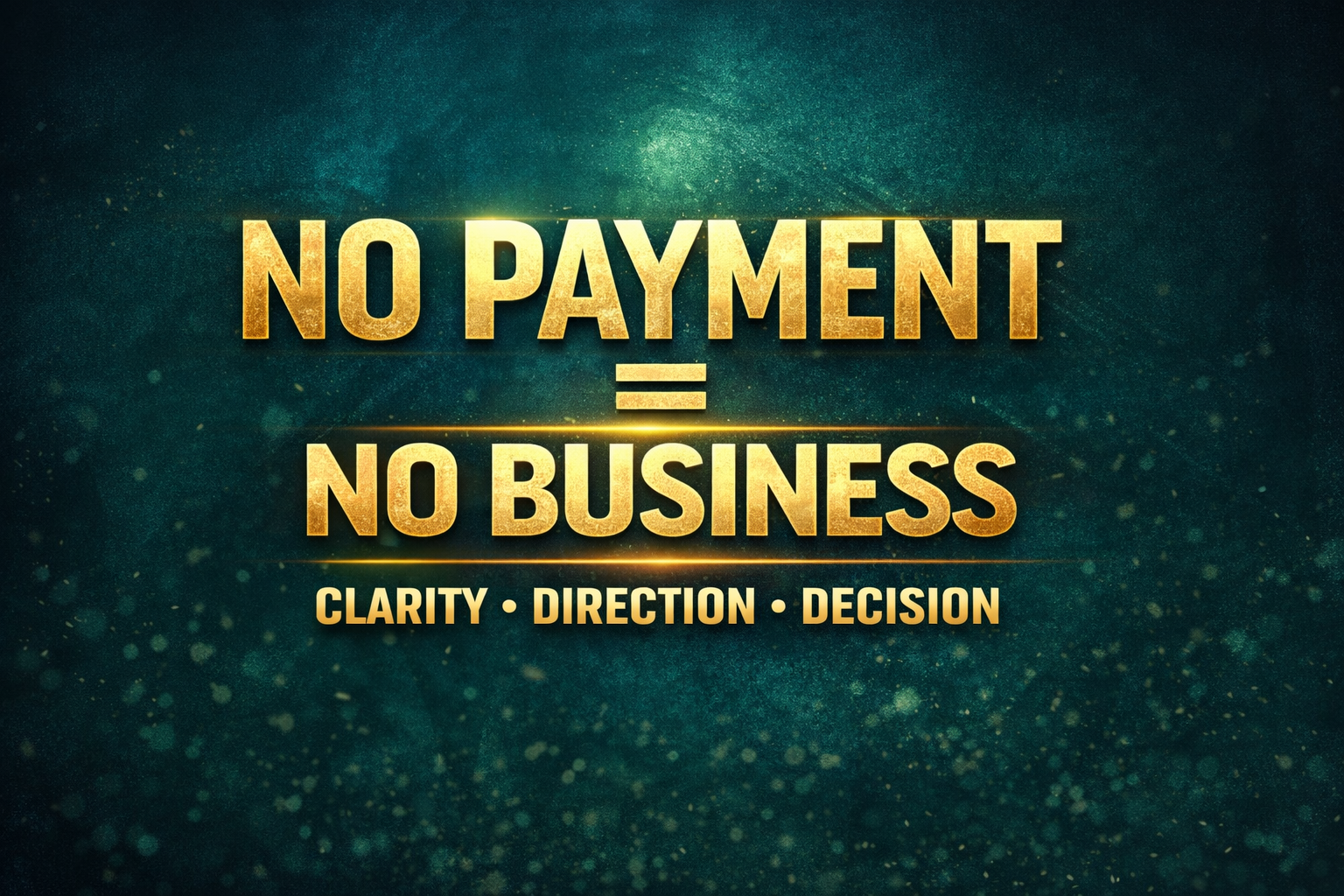 You Don’t Have a Business Yet?